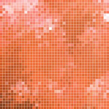 Abstract vector square pixel mosaic background Stock Illustration