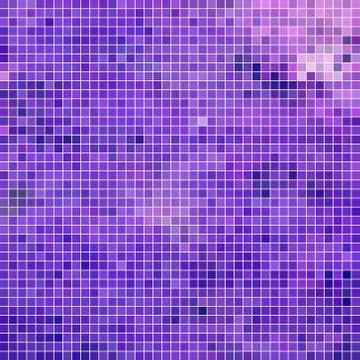 Abstract vector square pixel mosaic background Stock Illustration