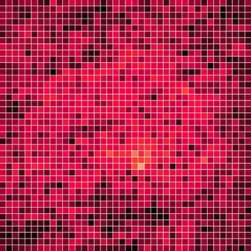 Abstract vector square pixel mosaic background Illustrazione stock