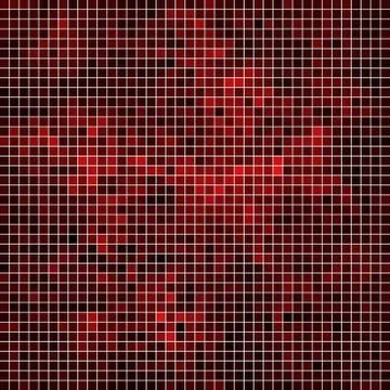 Abstract vector square pixel mosaic background Stock Illustration