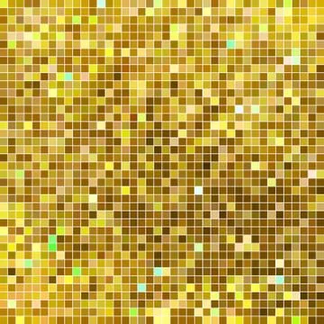 Abstract vector square pixel mosaic background Illustrazione stock