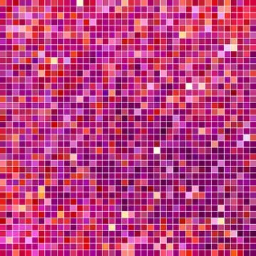 Abstract vector square pixel mosaic background Stock Illustration