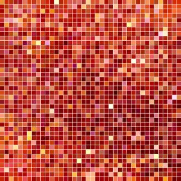 Abstract vector square pixel mosaic background Stock Illustration
