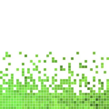 Abstract vector square pixel mosaic background 스톡 일러스트