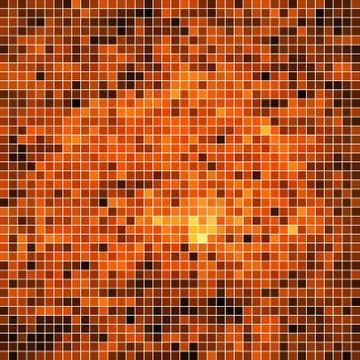 Abstract vector square pixel mosaic background 库存插图