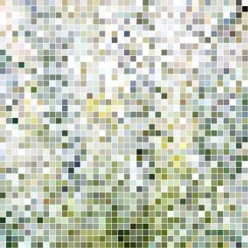 Abstract vector square pixel mosaic background 스톡 일러스트