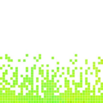 Abstract vector square pixel mosaic background Stock Illustration