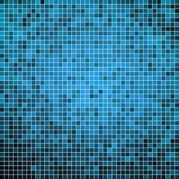 Abstract vector square pixel mosaic background Stock Illustration