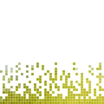 Abstract vector square pixel mosaic background Stock Illustration
