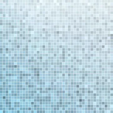 Abstract vector square pixel mosaic background 스톡 일러스트