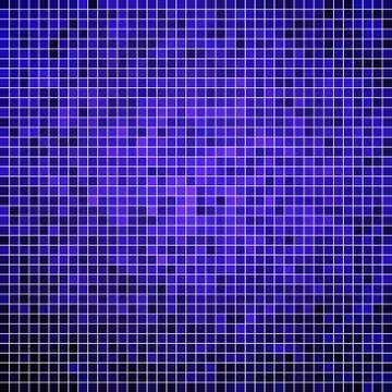 Abstract vector square pixel mosaic background Stock-Illustration