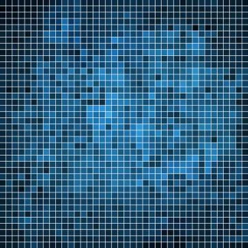Abstract vector square pixel mosaic background Stock Illustration