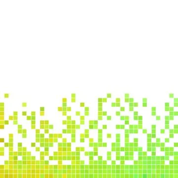 Abstract vector square pixel mosaic background Stock Illustration