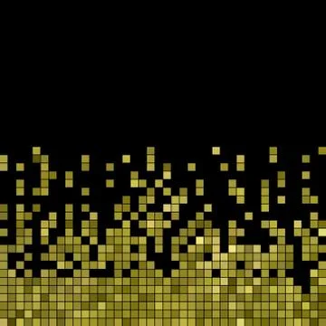 Abstract vector square pixel mosaic background Stock Illustration