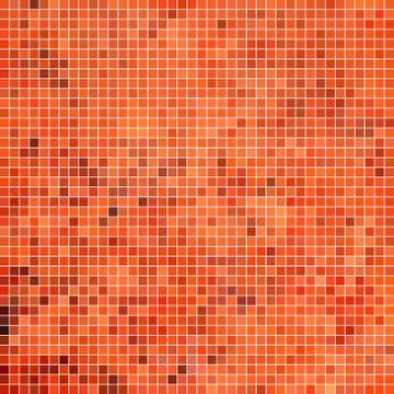 Abstract vector square pixel mosaic background Stock Illustration