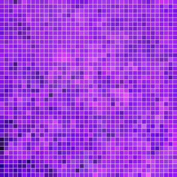 Abstract vector square pixel mosaic background Illustrazione stock