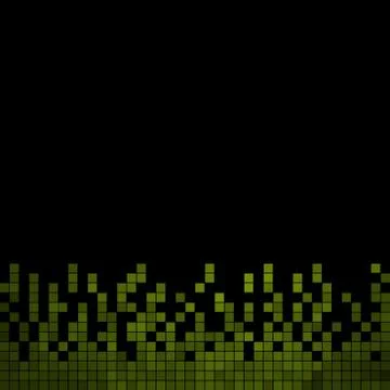Abstract vector square pixel mosaic background 库存插图