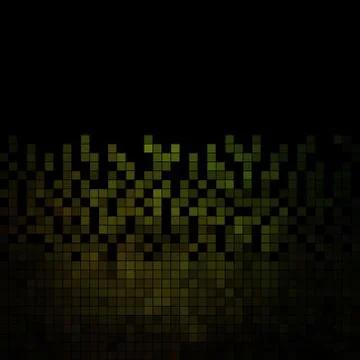 Abstract vector square pixel mosaic background Stock Illustration