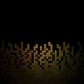 Abstract vector square pixel mosaic background イラスト素材