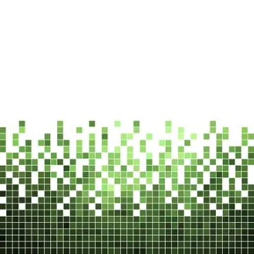 Abstract vector square pixel mosaic background Stock Illustration
