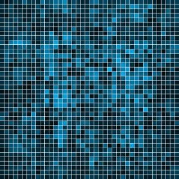 Abstract vector square pixel mosaic background Illustrazione stock