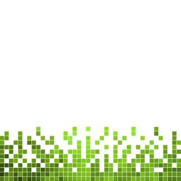 Abstract vector square pixel mosaic background Stock Illustration
