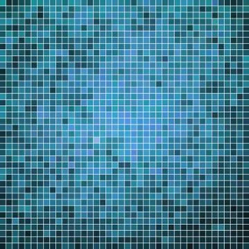 Abstract vector square pixel mosaic background Stock Illustration