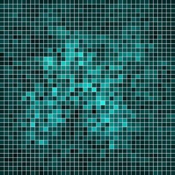 Abstract vector square pixel mosaic background Stock Illustration