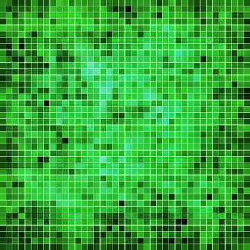 Abstract vector square pixel mosaic background Stock Illustration