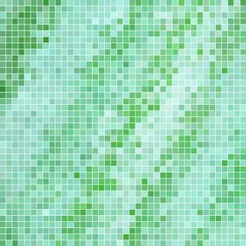 Abstract vector square pixel mosaic background Stock Illustration
