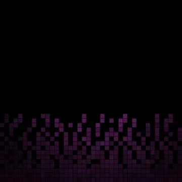 Abstract vector square pixel mosaic background Stock Illustration