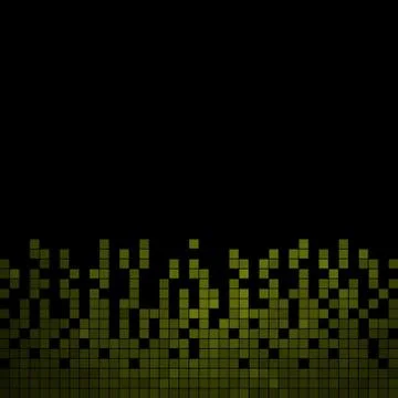Abstract vector square pixel mosaic background Stock Illustration