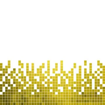 Abstract vector square pixel mosaic background 库存插图