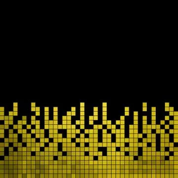 Abstract vector square pixel mosaic background 库存插图