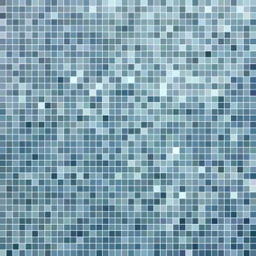 Abstract vector square pixel mosaic background Stock Illustration