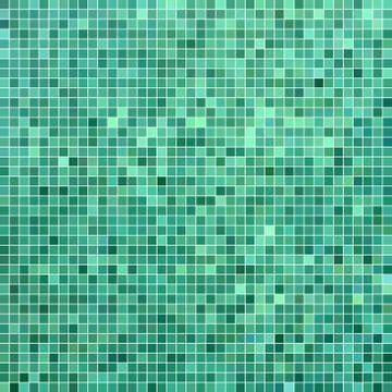 Abstract vector square pixel mosaic background Stock Illustration