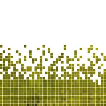 Abstract vector square pixel mosaic background Stock Illustration
