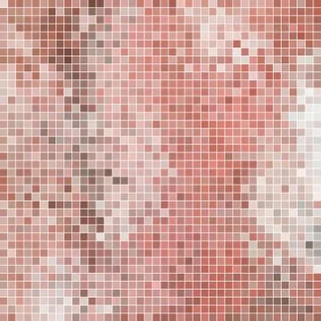 Abstract vector square pixel mosaic background Stock Illustration