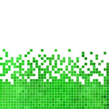 Abstract vector square pixel mosaic background 库存插图