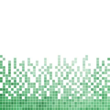 Abstract vector square pixel mosaic background 库存插图