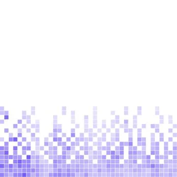 Abstract vector square pixel mosaic background 스톡 일러스트