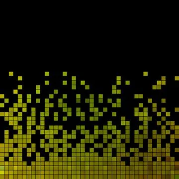 Abstract vector square pixel mosaic background Stock Illustration