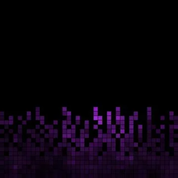 Abstract vector square pixel mosaic background Stock Illustration