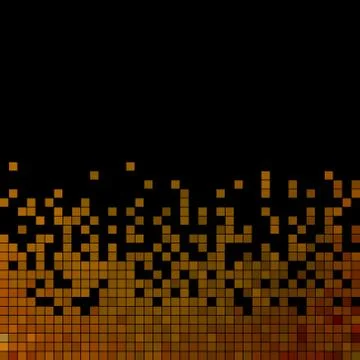 Abstract vector square pixel mosaic background イラスト素材