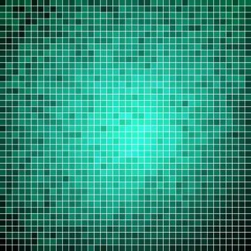 Abstract vector square pixel mosaic background Stock Illustration