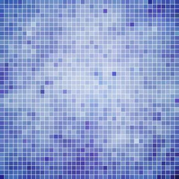 Abstract vector square pixel mosaic background Stock Illustration