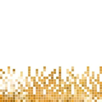Abstract vector square pixel mosaic background 스톡 일러스트