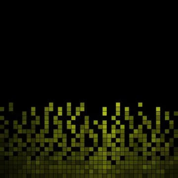 Abstract vector square pixel mosaic background Stock Illustration