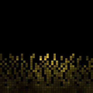 Abstract vector square pixel mosaic background Stock Illustration