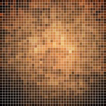 Abstract vector square pixel mosaic background 库存插图
